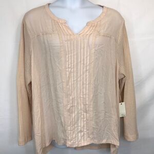 Ava James Long Sleeve Top 3X